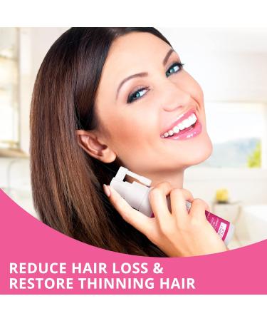 HealexVazzin Hair Regrowth Treatment for Women 2% Minoxidil Biotin Caffeine 90ml - Dermatologist-Recommended Hair Loss Serum - Buy Online on GoSupps.com