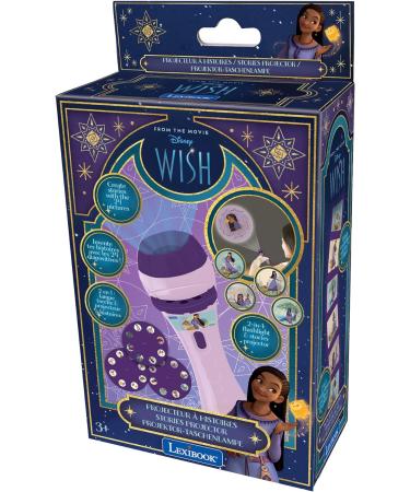 Disney Wish Torch Light and Projector - 3 Discs, 24 Images - Purple - Buy Online on GoSupps.com