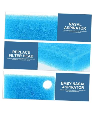 Healeved 20pcs Nasal Aspirator Sponge Set for Infants - Nasal Aspirator for Kids with Hygiene Filter Refills - Buy Online on GoSupps.com