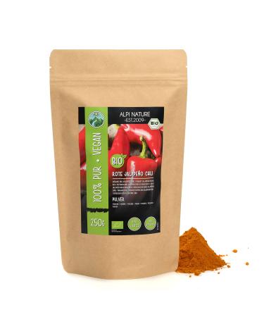 Bio Jalapeno Chili ground (250g) organic organic Jalapeno powder jalapeno ground from controlled organic cultivation 100% pure and natural