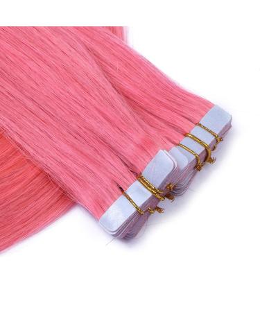 Shop 100% Remy Real Hair Tape-In Extensions - Pink 60cm - 10 Bricks - Tress by Novon - Buy Online on GoSupps.com