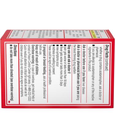 Buy Tylenol Extra Strength Coated Tablets 500mg - Acetaminophen 24 Count | Fast International Shipping - Buy Online on GoSupps.com