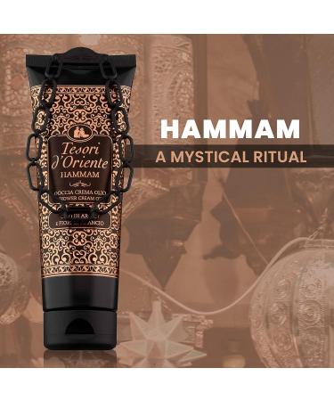 Tesori d'Oriente Hammam Shower Cream Gel 250ml - Moisturizing Body Wash for Women - Italian Import - Skin Care Essentials - Travel Size Body Gel - Buy Online on GoSupps.com