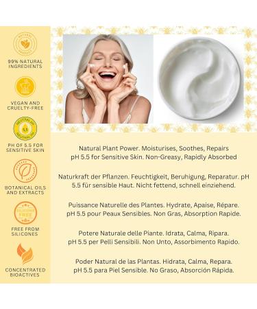 BEES of BRITAIN - 99% Natural Rich Day Cream - Honey Lavender. Soothe Nourish Hydrate Dry Skin. pH 5.5 Sensitive Skin. We Donate 5% of our Profit to Save Bees + Pollinators.100g - Buy Online on GoSupps.com