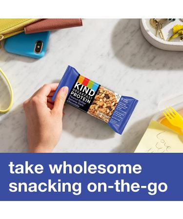 KIND Breakfast Snack Bar Peanut Butter Banana Dark Chocolate | Gluten Free | 8g Protein | 1.76oz Packs | 30 Count - Buy Online on GoSupps.com