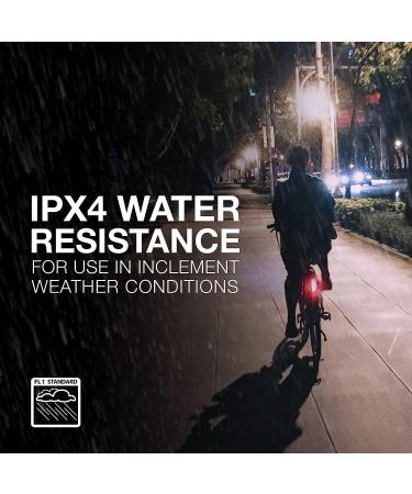 Energizer X400 Rechargeable Bike Light - Compact & Lightweight Design, IPX4 Water Resistant - Front Clip & Rear LED Light for Visibility - Buy Online on GoSupps.com