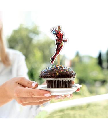 Seyal Irn Man Cupcake Topper - Buy Online on GoSupps.com