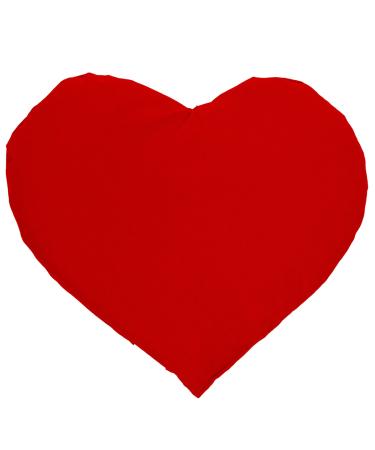 Cherry stone pillow heart approx. 30x25cm - red - heat cushion - grain pillow - a charming gift cherry stones