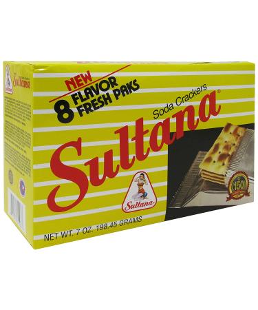 SULTANA - Royal Borinquen 7 oz Soda Crackers from Puerto Rico (2 Boxes) - Buy Online on GoSupps.com