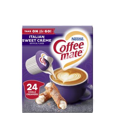 COFFEE MATE Italian Sweet Creme 4(24x0.375floz) Tubs