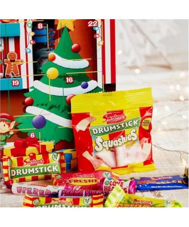 Swizzels Christmas Advent Calendar 2023 Kids - Sweet Shop Selection Box Christmas Countdown with Squashies Drumstick & More 220g. Ideal Xmas Gifts Christmas Sweets Stocking Filler with Topline Card - Buy Online on GoSupps.com