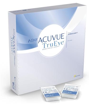 Acuvue 1-Day TruEye Daily Contact Lenses - 90 Lenses 2 DPT BC 8.5 UV Protection & All-Day Comfort - Shop Internationally - Buy Online on GoSupps.com