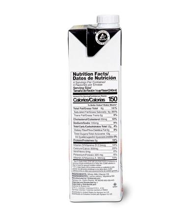 Natrel Whole Milk 32 Fl Oz (Pack of 6) - Premium Quality Milk for Daily Use - Buy Online on GoSupps.com