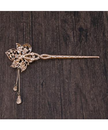 Women Retro Hair Sticks Hair Chopsticks Vintage Ancient Chinese Japanese Hair Sticks Pins Teachers Day for Women ( Random Color ) - Buy Online on GoSupps.com