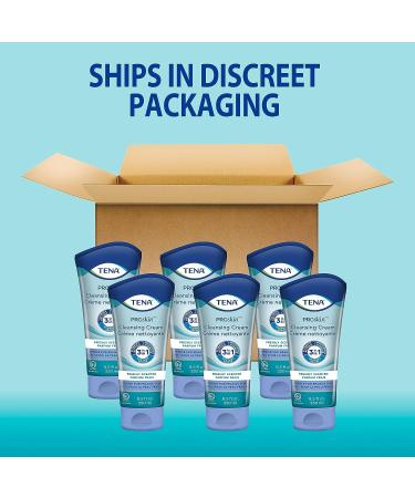 TENA ProSkin Sensitive Skin Cleansing Cream 8.5 oz - Pack of 6 - Buy Online on GoSupps.com