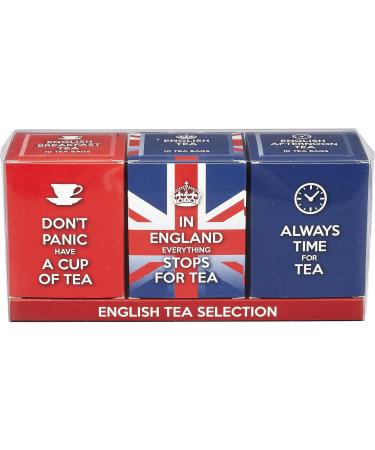 New English Teas English Slogans Teabag Box Gift Set contains 30 teabags 30 Count (Pack of 1) - Buy Online on GoSupps.com