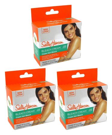 Sally Hansen Creme Hair Bleach For Face - Pack of 3 | Gentle and Effective - Buy Online on GoSupps.com