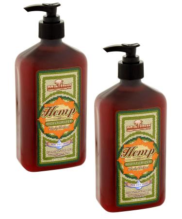 Malibu Tan Body Lotion for Dry Skin Hemp Moisturizer, 18 fl oz - 2-