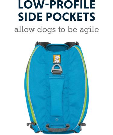 Buy Luffwear Drinking Bag for Dogs - Adjustable Blue Dusk - Includes 2 x 600ml Bottles for Medium Breeds - Buy Online on GoSupps.com