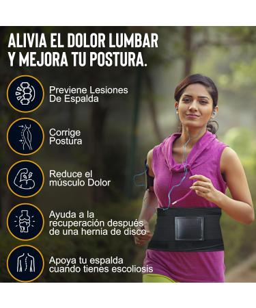 Ergonomic Kidney Belt for Men & Women | Lumbar Support for Back Pain Relief | Ideal for Sports & Gym Activities - Buy Online on GoSupps.com