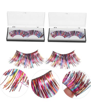 ABOOFAN 6 Pairs False Lashes Color Bars Eyelash - Buy Online on GoSupps.com