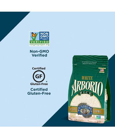 Lundberg Arborio Rice - Creamy, Gluten-Free Risotto & Pudding Rice (16 oz) - Buy Online on GoSupps.com
