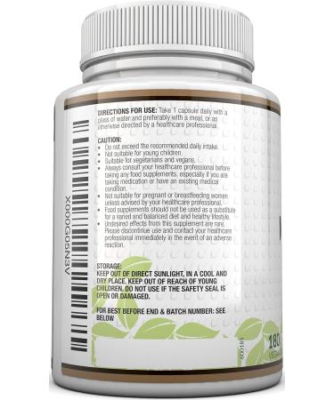 Organic Maca Root Capsules 2500mg - 180 Vegan Capsules - UK Made Supplement for Men & Women - Buy Online on GoSupps.com