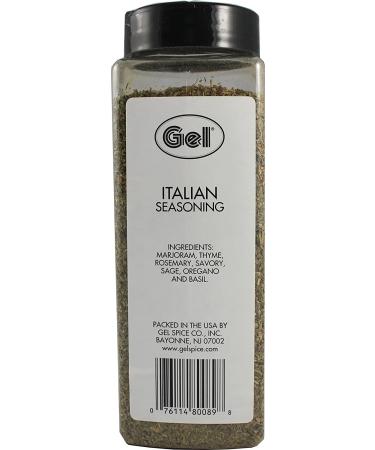 GEL Gourmet Italian Seasoning 5 oz - Family Size Jar - Premium Quality Ingredients - Buy Online on GoSupps.com