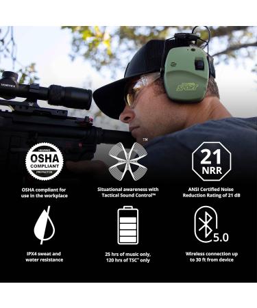 ISOtunes Defy Slim Bluetooth Earmuffs - Best Noise Isolation & Comfort | Buy Internationally - Buy Online on GoSupps.com