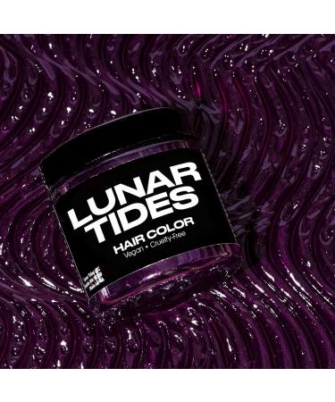 Lunar Tides Plum Purple Hair Color - Semi-Permanent 4 oz (118 ml) - Vibrant Purple Violet - International Shipping Available - Buy Online on GoSupps.com
