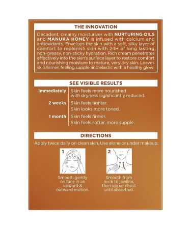 L'Oreal Paris Age Perfect Hydra-Nutrition Anti-Aging Day Cream with Manuka Honey Extract 1.7 oz - Buy Online on GoSupps.com