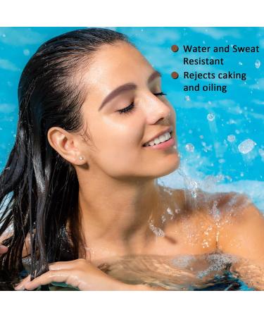 Boobeen Hairline Powder Stick Root Cover Up - Dark Brown | Waterproof Hair Root Concealer for Thinning Hair | Long-Wear Instant Hair Shadow - Buy Online on GoSupps.com