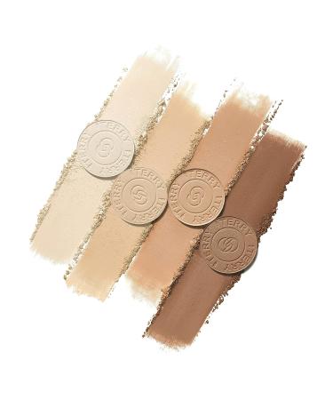 By Terry Hyaluronic Hydra-Powder Palette N2 - Medium to Warm | 4-Shade Vegan Contour Palette for Flawless Complexion - Buy Online on GoSupps.com