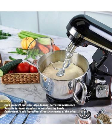 Pouring Shield Mixer Universal Pouring Shield Transparent PS Pouring Chute Replacement Fit for Bowl Lift Stand Mixer 4.5QT 5QT 6QT - Buy Online on GoSupps.com