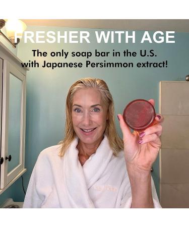 Mirai Clinical Persimmon Body Soap Bar | Japanese Green Tea Extract Deodorant for Men & Women - Buy Online on GoSupps.com