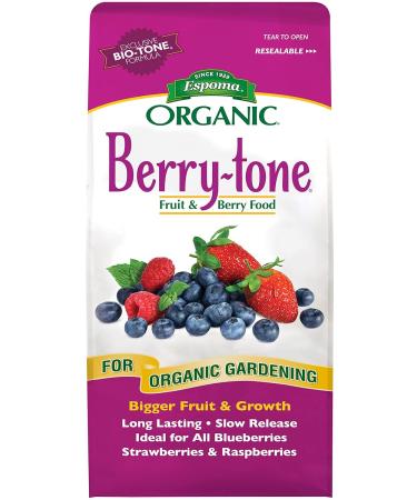 Espoma Organic Berry-Tone 4-3-4 Fertilizer & Plant Food - 4 Lb Bag for All Berries - Promote Bountiful Harvest - Pack of 2 - Ship Internationally - Buy Online on GoSupps.com