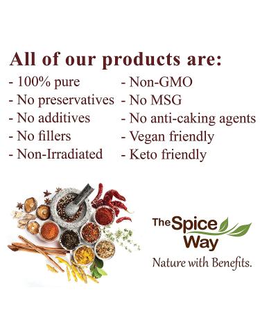 The Spice Way Fennel Seed Ground - 8 oz | Premium Bulk Powder for Tea and Cooking - Buy Online on GoSupps.com