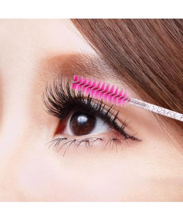 8pcs DIY Lash Wand Tubes Set Mascara Wand Eyelash Empty Diamond Tubes Makeup Accessories - Buy Online on GoSupps.com