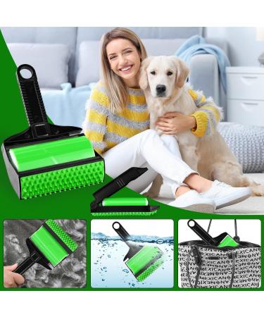 Stick It Roller - 2 Pack Silicone Reusable Lint Roller | Animal Hair Remover for Car Seats Carpets & Clothing - Buy Online on GoSupps.com