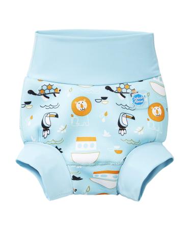 Splash About Baby & Toddler Happy Nappy Reusable Swim Nappy Noah's Ark 2-3 Years