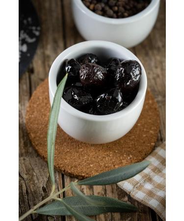  MORETTI Moretti Black Olives Arragana Oven-Roasted Black Olives 160-gram jar typical Calabrian product - Buy Online on GoSupps.com