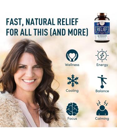 Menopause Relief Supplements with 5-HTP, Dong Quai, Black Cohosh - Hot Flashes & Night Sweats Relief - Women's Multivitamin 40 Plus - 90 Capsules - Buy Online on GoSupps.com