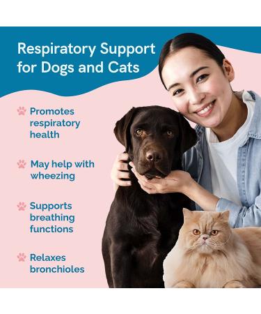 Prana Pets Respiratory Support Formula for Dogs and Cats - Promotes Optimal Respiratory Function - 1 Pack - Buy Online on GoSupps.com