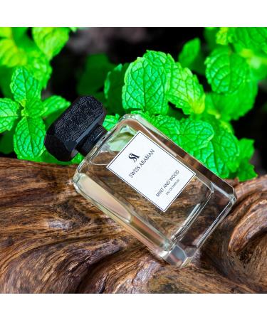 Swiss Arabian Mint and Wood for Men - Sophisticated Modern Man's Fragrance - Spicy Woody Fragrance with Lemon Cardamom and Tonka Bean - 3.4 oz - Buy Online on GoSupps.com