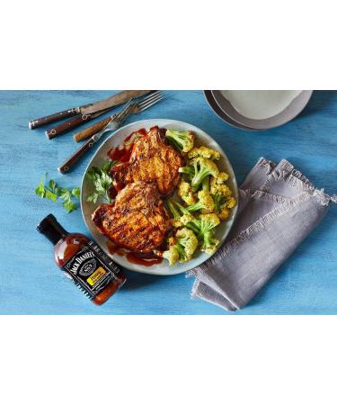 Jack Daniel Honey BBQ Sauce 553g - Gluten Free, No Preservatives - Barbecue Sauce Bottle - Buy Online on GoSupps.com