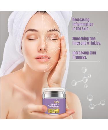 30% Matrixyl 3000 Face Cream - Anti-Aging Skin Elasticity Repair with Peptides Vitamins C & E Hyaluronic Acid & Aloe Vera - Firming & Lifting Solution (1.7 fl oz - Buy Online on GoSupps.com