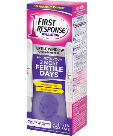 First Response Ovulation & Pregnancy Test Kit - 7 Ovulation & 1 Pregnancy Test - Buy Online on GoSupps.com