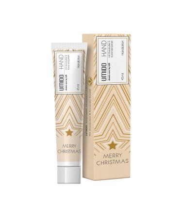 1x UMIDO Hand Lotion Christmas 45 ml Coriander Extract & Shea Butter | Hand Cream | Care Cream | Cream | Lotion | Skin Care