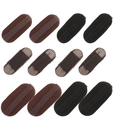 Lurrose 6Pcs Volume Hair Base Inserts - Bump It Up Hair Pads Combs & Clips for Women | DIY Hairstyles & Accessories - International Shipping Available - Buy Online on GoSupps.com