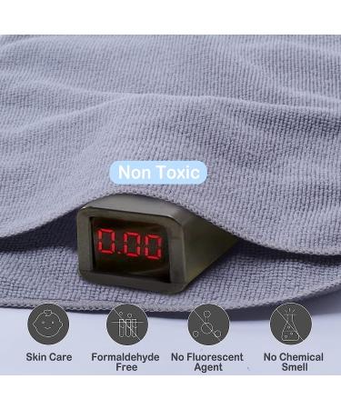 Viviland 6-Piece Baby Bath Towel Set - Elephant Design | Ultra Soft & Absorbent Towels for Boys & Girls | Perfect Newborn Infants Gift - Buy Online on GoSupps.com